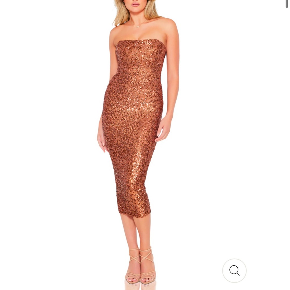 Nookie fantasy midi dress